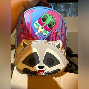 Disney Pocahantas Flick and Meeko FunkoPop Loungefly NWT!!